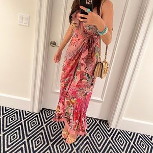 Camilla Pink Wrap Dress Size XS